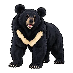 Asiatic Bear