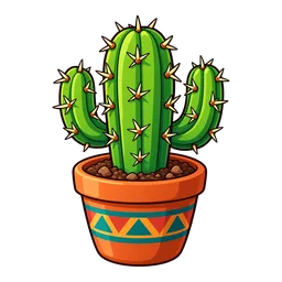 Potted Cactus