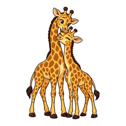 Giraffe Pair