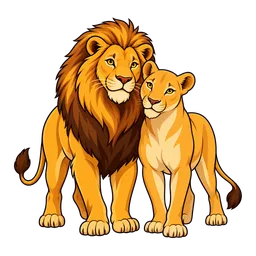 Lion Pair