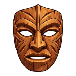 Wooden Mask