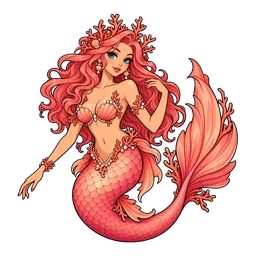 Coral Mermaid