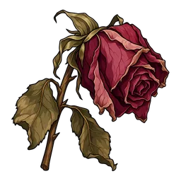 Dried Rose
