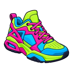 Neon Sneaker