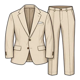 Linen Suit