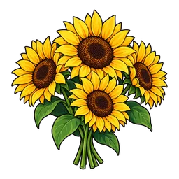 Sunflower Bunch