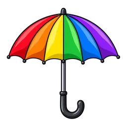 Rainbow Umbrella